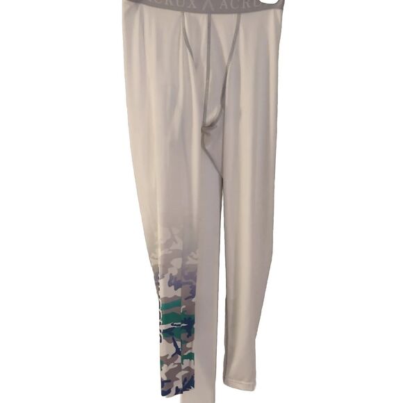 ACRUX White Jacksonville Jaguars Men's Sport Tights Pants Size S/M Winter Gear - Picture 2 of 9